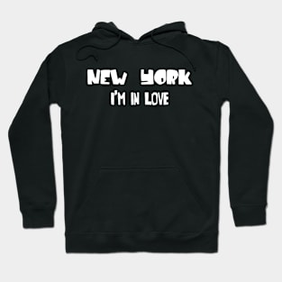 New York Im in Love Hoodie